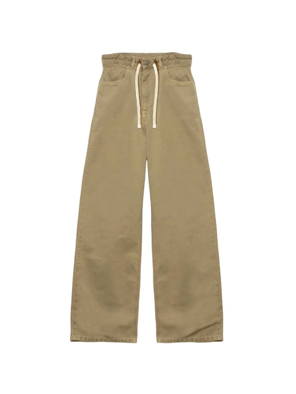 H2O Fagerholt My Pants Khaki Green Tan Jeans Tie Waist EUC $220 Small